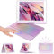 KBCASE for iPad 9th Generation Case with Keyboard 360° Rotatable Keyboard Case for iPad 9th/ 8th/ 7th Generation 10.2 2021, Cover Wireless Bluetooth Keyboard Case with 7 Backlit,UK Layout