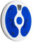 Happyyami Massagekissen Massagepads Taillentrainingsgeräte Drehbrett Drehscheibe Körper Cardio Fitnessgeräte Fitness-Platte Sich drehende Taillenscheibe Haushalt Fitnessbrett Planke