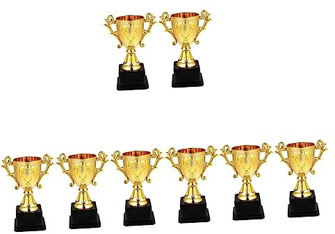 Toddmomy 8 STK Trophäe Pokale Vergeben Basketball-Dekorationen Spielzeug Für Kinder Klassenpreise Für Kinder Simulation Tischdekoration Empfindlich Plastik Student Kleine Wiederverwendbar