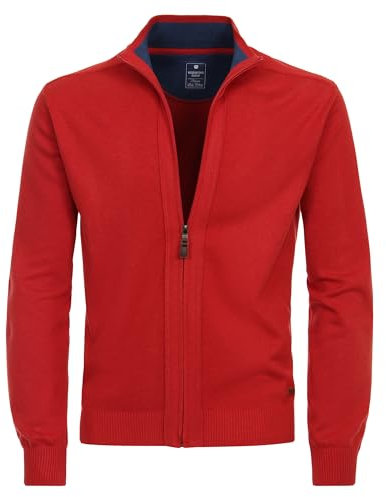 Redmond Strickjacke Uni 512 rot 3XL
