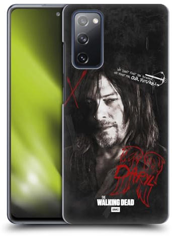 Head Case Designs Offizielle AMC The Walking Dead Grafitti Daryl Dixon Ikonisch Harte Rueckseiten Handyhülle Hülle Huelle kompatibel mit Samsung Galaxy S20 FE / 5G