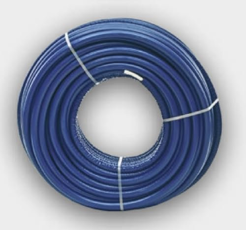20 x 2 mm Alpert Alu-Verbundrohr isolierung Trinkwasser 9mm isoliert BLAU 50m Heizrohr Heizung Aluminium Metallverbundrohr 20x2.0 Aluverbundrohr