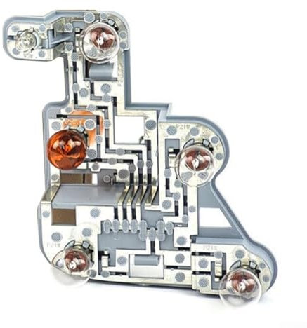 Rücklicht Lampenfassung Halter links Rücklicht Lampenfassung mit Leuchtmittel für Mercedes W204 C Klasse 08-15 A2048201500
