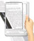 Tobegiga 5X Full Page Magnifying Glass for Reading, Lightweight Rectangular Magnifier with Large Book Page Viewing Area, Handheld Magnifier for Reading Small Prints for Seniors Low Vision, Silver