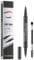 Microblading Eyebrow Pen - Waterproof 2-in-1 Dual-Ended Eye Brow Pen with 2-Fork-Tip Brow Pen and Precise Brush Create Natural Looking Defined Eyebrows Last All Day