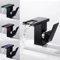 Robinets de lavabo cascade robinet d'évier de salle de bain robinet 1 trou poignée unique robinet mitigeur de lavabo robinet mitigeur de lavabo avec température sensible à la lumière LED robinets de