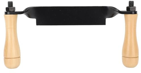 Draw Knife, Draw Shave Tool Bark Peeler Felled Draw Shave Knife Woodworking Debarking Hand Tool for Carpentry Log Shaving (Straight Type)