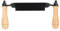 Draw Knife, Draw Shave Tool Bark Peeler Felled Draw Shave Knife Woodworking Debarking Hand Tool for Carpentry Log Shaving (Straight Type)