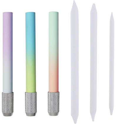 EUYKQNOI 3 Stück Stiftverlängerung,Bleistiftverlängerung Verstellbar,Aluminium Bleistifthalter Extender,Bleistift Verlängerung für Skizzieren Schule Malatelier Schreibgerät für Meisten Buntstifte