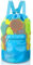 Riutilizzabile Borsa Porta Giochi Spiaggia Pieghevole, Borsa Porta Giochi Spiaggia Grande e Pieghevole, Per Vacanze in famiglia, Viaggi, Nuoto, Giocattoli, con Coulisse (Blu)