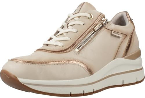 Pikolinos Girona Sneaker Damen | Aus Leder | Ultraleichte Sohle | Herausnehmbare Memory-Foam-Innensohle | EU-Größe 35–42