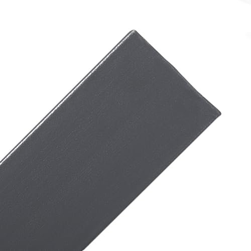 INTRA-TEC Fensterleiste Kunststoff Anthrazitgrau-glatt 30 mm breit - 6 m lang | Selbstklebend mit Schaumklebeband | 2,5 mm Stark | Für Innen & Außen | Flachleisten Hart-PVC Wetterfest