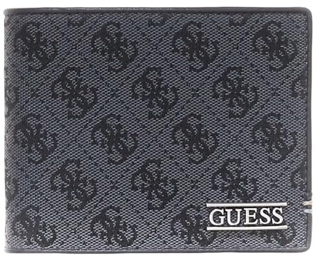 GUESS Geldbörse Boston Bifold Wallet Black schwarz