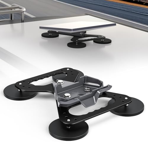 EDUP® Starlink Mini Magnetische Dachhalterung, Aluminium Halterung für Mini | 145kg Haftkraft, Robuste Befestigung mit Kratzschutz und einfacher Installation, Mount für Auto, Wohnmobil, LKW & Boot