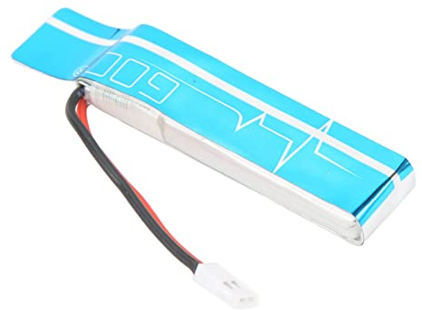 TYCIONG Batterie au Lithium Améliorée 3.7V 520mAh pour Batterie de Remplacement D'hélicoptère XK K110 RC