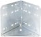 Lignoware Bettwinkel Eckverbinder verzinkt. L/B 115 x 115 mm , Höhe: 135 mm, 1 Stück