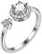 Aurora Tears April Birthstone verstellbare Ringe 925 Sterling Splitter Birthstone offener Ring Geburt Stein Schmuck für Frauen und Männer DR0090W