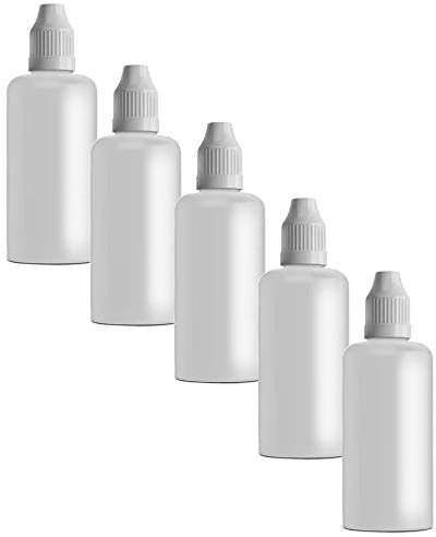 Flacon vide 100 ml en PE, bouteille, distributeur, tröpfler pour liquides, nettoyant, LDPE