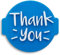 1066 Factory 'Thank You' Embosser Stamp for Icing Fondant Frosting Sugar Paste Cupcake Cake Cookie Baking Decoration (Pattern 2)