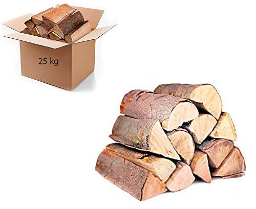Brennholz Buche 25 Kg, Scheitlänge ca.25 - 33 cm Kaminholz, Feuerholz, Grillholz, Hartholz, Trocken, Ofenfertig