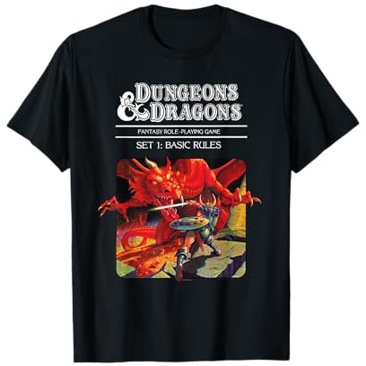 Dungeons & Dragons Vintage Basic Rules Cover T-Shirt