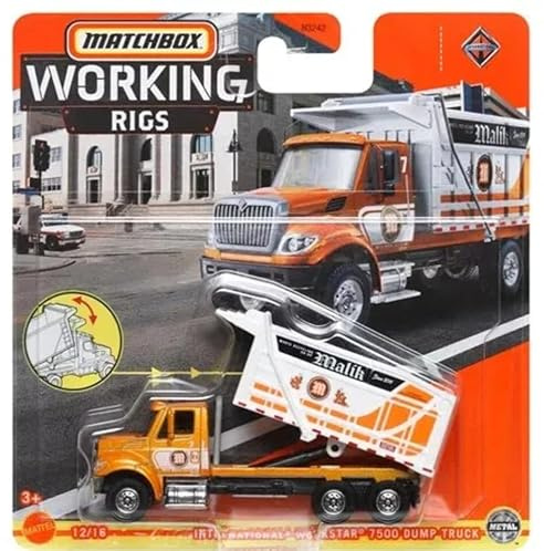 Matchbox International Workstar 7500 Muldenkipper, Working Rigs