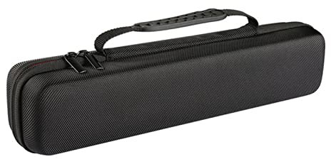 Hitzebeständige Tasche Für Ionen Haarglätter Bürste Reise Aufbewahrungstasche/Hart Reise Eva Tragetasche Aufbewahrung (Schwarz)