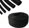 ISTA TOOLS Corrugated Pipe Cable Ducting Protection (10 Metres, 50 mm Inner Dimension, Black)