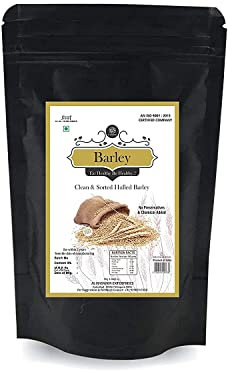 QURA Barley(Jau) 100% Natural HULLED Barley 500 GMS