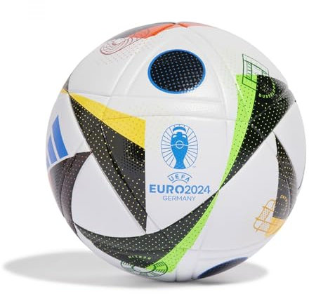 Adidas Fussballliebe League Replica Euro 2024 FIFA Quality Ball IN9367, Unisex Footballs, White, 4 EU