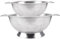 YC Kitchen 2 Passoire Cuisine,Passoire Inox, Passoire à Pâtes avec Poignées, Passe au Lave-Vaisselle,22,5cm & 28,5cm
