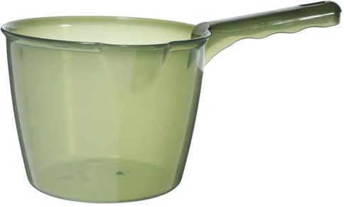 CIYODO Cucharón De Mango Para Regar Plantas Cucharón De Baño De Cocina Herramienta De Baño