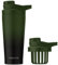 Greatyos Stainless Steel Shaker Bottle with Noise-Free Design - Patented 24 oz Insulated Metal Shakers Bottles Cup for Protein Mixes and Pre Workout 100% Leak Proof (Black Forest)