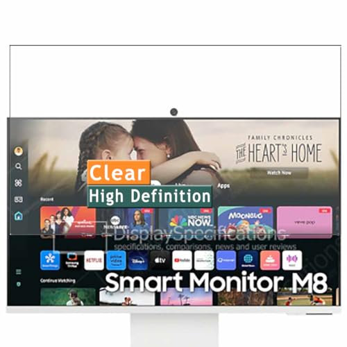 Vaxson 3 Stück Schutzfolie kompatibel mit Samsung M8 S27DM80 31.5 Monitor, Display folie folien Displayschutzfolie ( nicht Panzer Schutz Glas folie SchutzGlas nicht PanzerGlas )