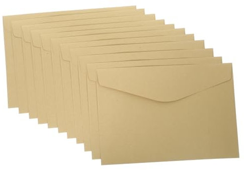 Leere Hochzeitseinladungsumschläge 50 Stück Papier, Leicht zu Verschließen