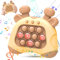 TZQFROCE Quick Push Game Pop it Fidget Spielzeug Puzzle Spielzeug Squeeze Toys Sensory Fidget Toy Reaktionsspiel Spiele für Kinder Erwachsene Geschenke für Jungen and Mädchen (Rehkitz)