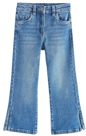NEXT Mädchen Jeans mit Schlag 134