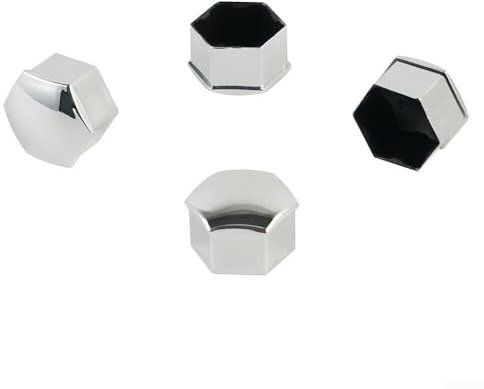 20pcs For Tesla Wheel Lug Nut Covers Silver Plating for Model 3 Model S Model Y