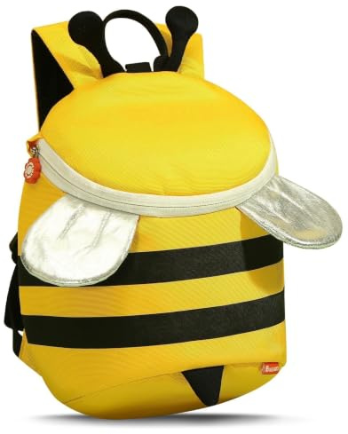 PROTAURI Rucksack Kinder für Mädchen Junge 2-5 Jahre, Kindergartenrucksack mit Sicherheitsleine Kita Rucksack Wasserabweisend und Leicht