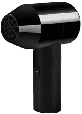LIXSAZSE Secador de pelo inalámbrico con pilas Secador de pelo inalámbrico portátil y recargable - portátil USB, A, carga usb