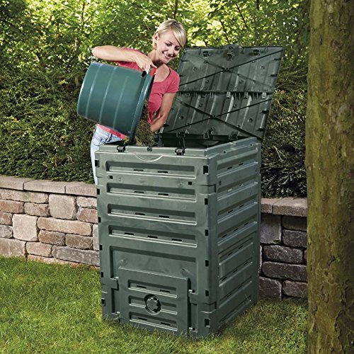 VERDEMAX COMPOSTER Verde 600 Litri Giardinaggio COMPOSTAGGIO