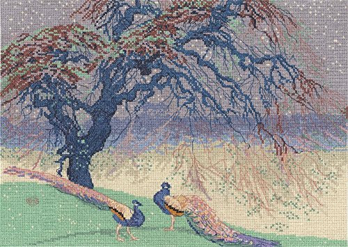 DMC The British Museum When Winter Wanes Cross Stitch Kit, Multi-Colour