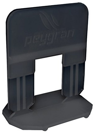 Zuglaschen Nivelliersystem Peygran 2mm schwarz 100 Stück