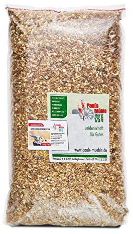 Paul´s Mühle Premium Ganzjahresfutter für Wildvögel mit extra hohem Fettanteil, Vogelfutter zur Ganzjahresfütterung, Senkrechtstarter, 10 kg