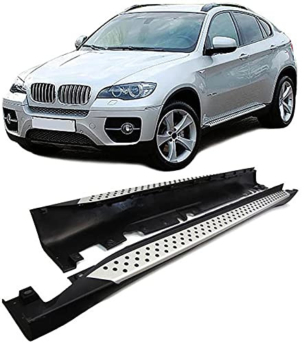 Alu Trittbretter Flankenschutz OE Style mit ABE passend für BMW X6 E71 E72 08-14