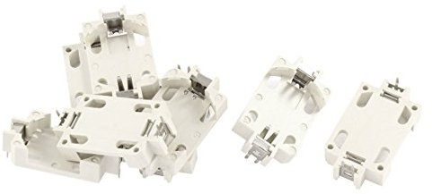 Aexit Kunststoffschale CR2032 Knopfzellenbatterie Socket Holder Case 8 Pcs (9846be5030c6fdba2953fac10175a77f)