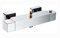 Kibath 464151 Grifo termostático cuadrado Design Thermostatarmatur für quadratische Duschsäule mit oberem Ausgang. Aus Messing Finish Oberfläche. Garantierte Original-Ersatzteile, Glänzendes Chrom