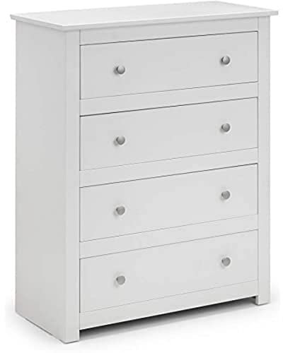 Julian Bowen Radley Kommode mit 4 Schubladen, Surfweiß