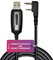 Mirkit FDTI USB Programmierkabel mit Plug & Play-Funktion - Programmierkabel Kompatible für Funkgeräte Baofeng/Kenwood/Retevis/Wouxun/Archell - Kompatible für Betriebssystem: MAC/Windows und Ubuntu