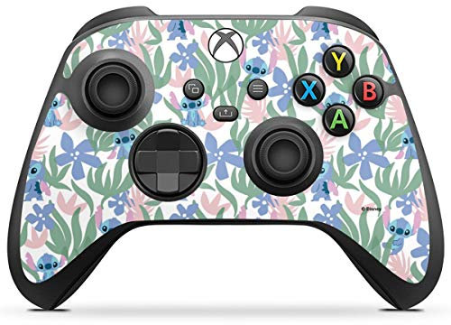 Skin kompatibel mit Microsoft Xbox Series X Controller Folie Sticker Lilo & Stitch Offizielles Lizenzprodukt Disney